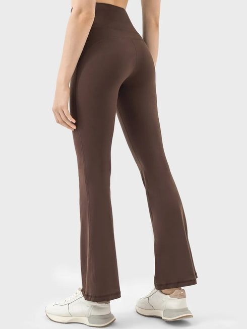 'Elle' High Waist Active Pants - Celes Fashion
